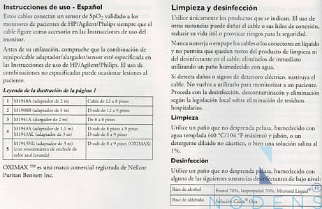 Cable de Extensión SpO2 * Philips - Imagen 8